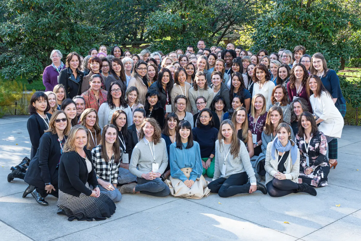 Meg among the consultants-in-training at the KonMari conference, New York City, 2019